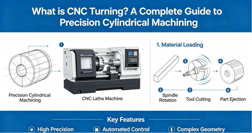 What is CNC Turning? A Complete Guide to Precision Cylindrical Machining