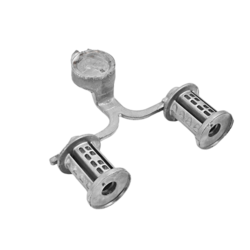 Cast Gating System with Cylindrical Parts