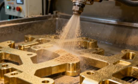 Wet blasting (or liquid honing) Wet blasting (or liquid honing)