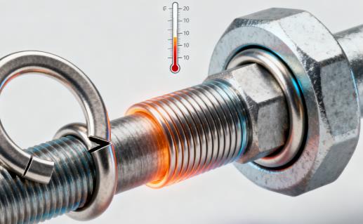 Bolts with embedded sensors and shape-memory alloy rings. Bolts with embedded sensors and shape-memory alloy rings.